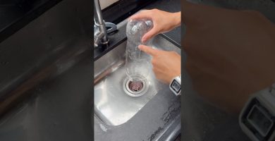atasco en desagüe de lavavajillas doméstico