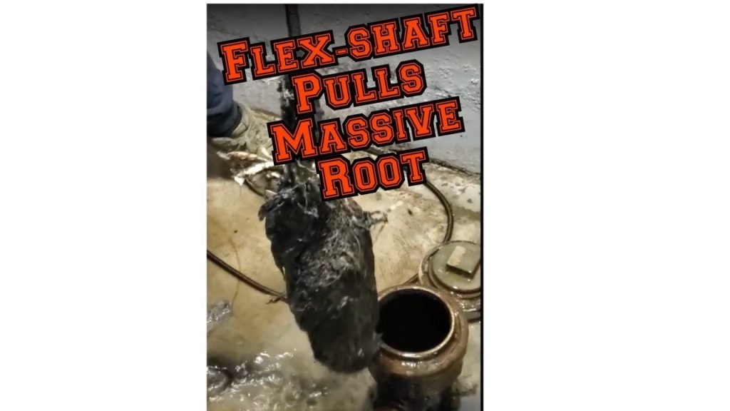 corte mecánico de raíces en saneamiento