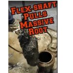 corte mecánico de raíces en saneamiento