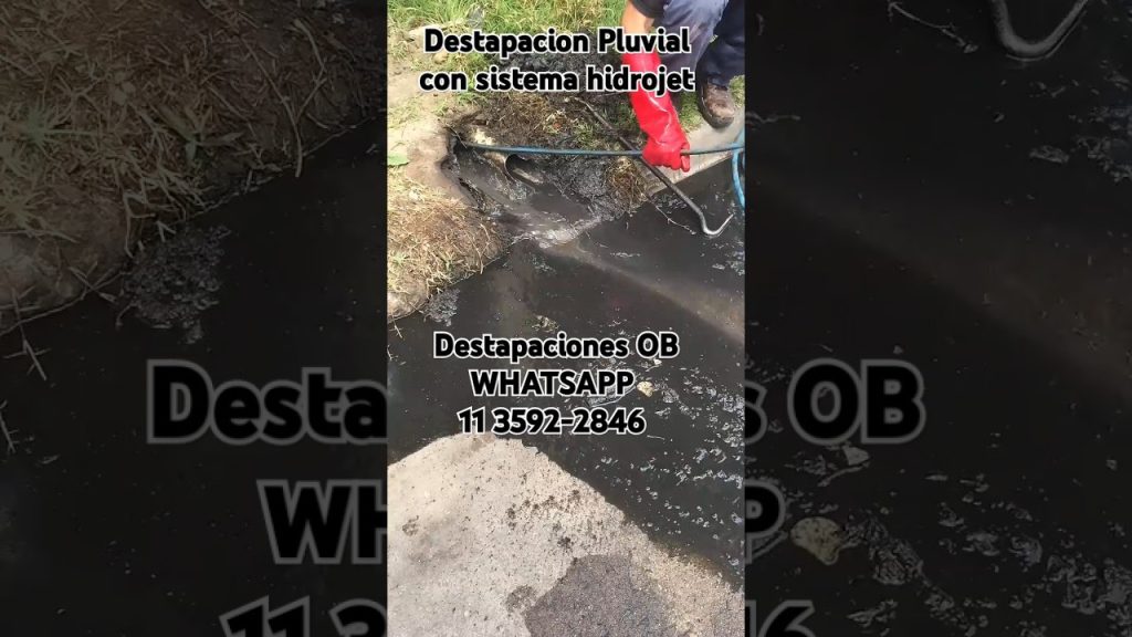 desatasco con equipo de succión a presión