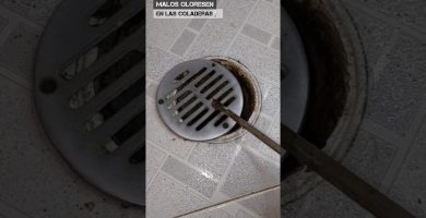 escurrimiento lento en desagües del baño