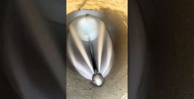 lavado de tuberías con agua a presión